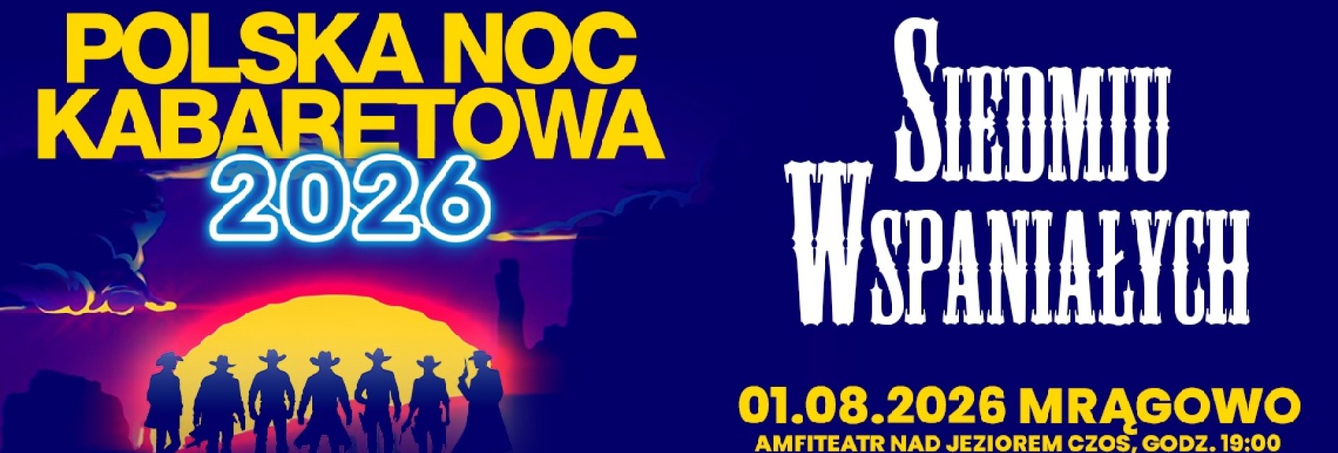 Polska Noc Kabaretowa 2026 Mrągowo