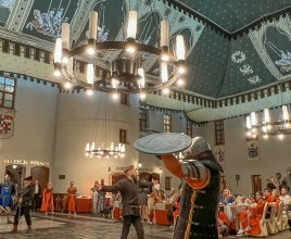 Biesiada rycerska - niezwykła podróż w czasie