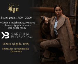 Spotkanie z projektantką Karoliną Budzyńską