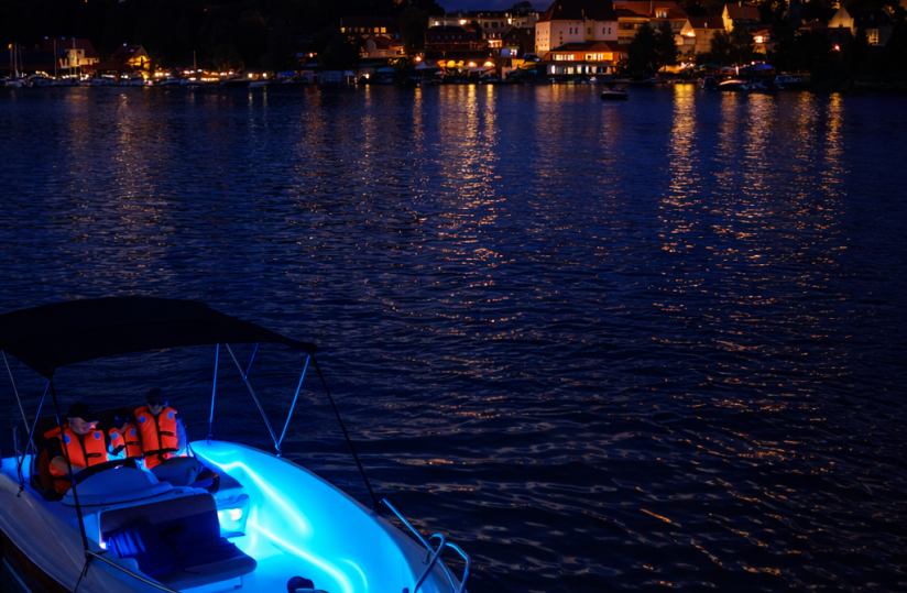 Zamkowe łodzie motorowe