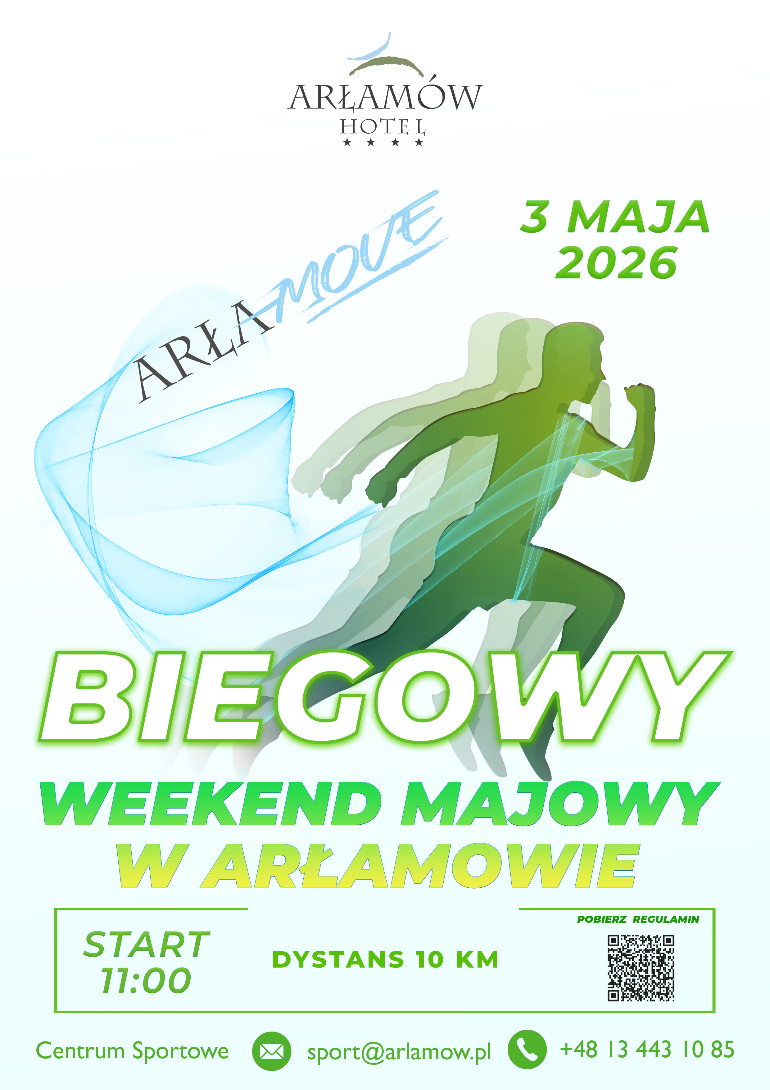 Biegowy Weekend Majowy w Arłamowie - 3 maja 2026 roku