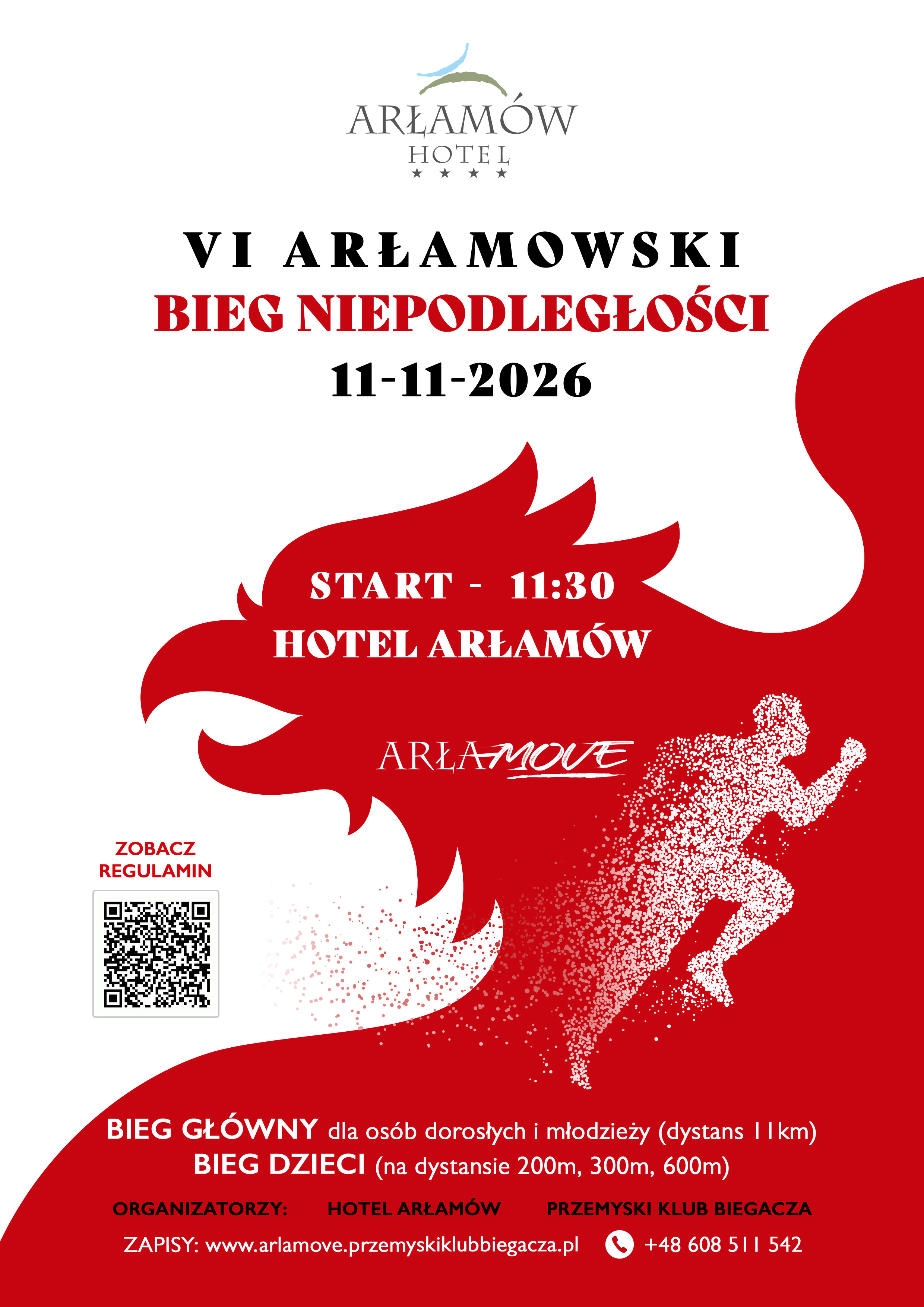 VI Arłamowski Bieg Niepodległości