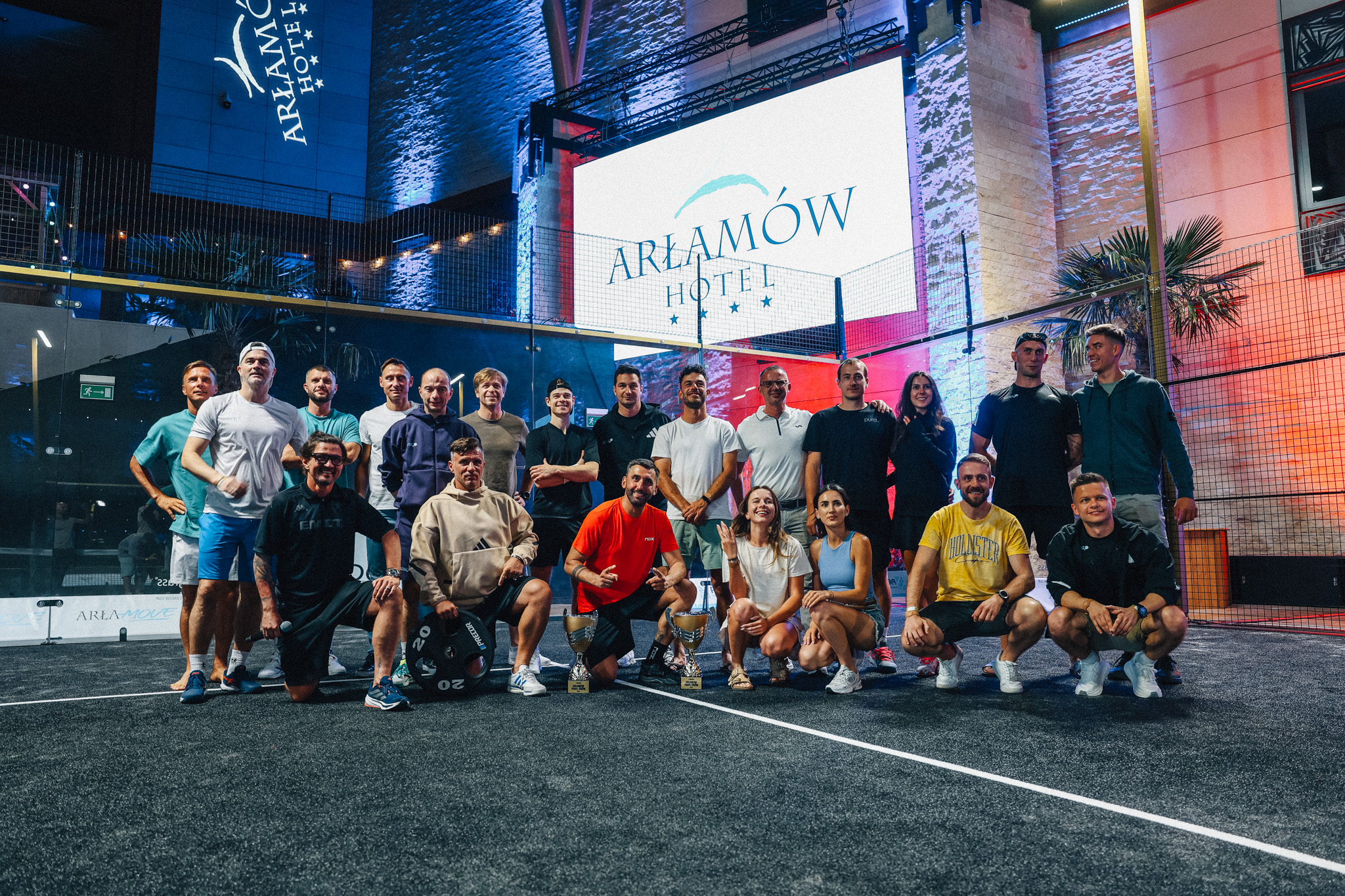 Arłamów Padel Show uczestnicy