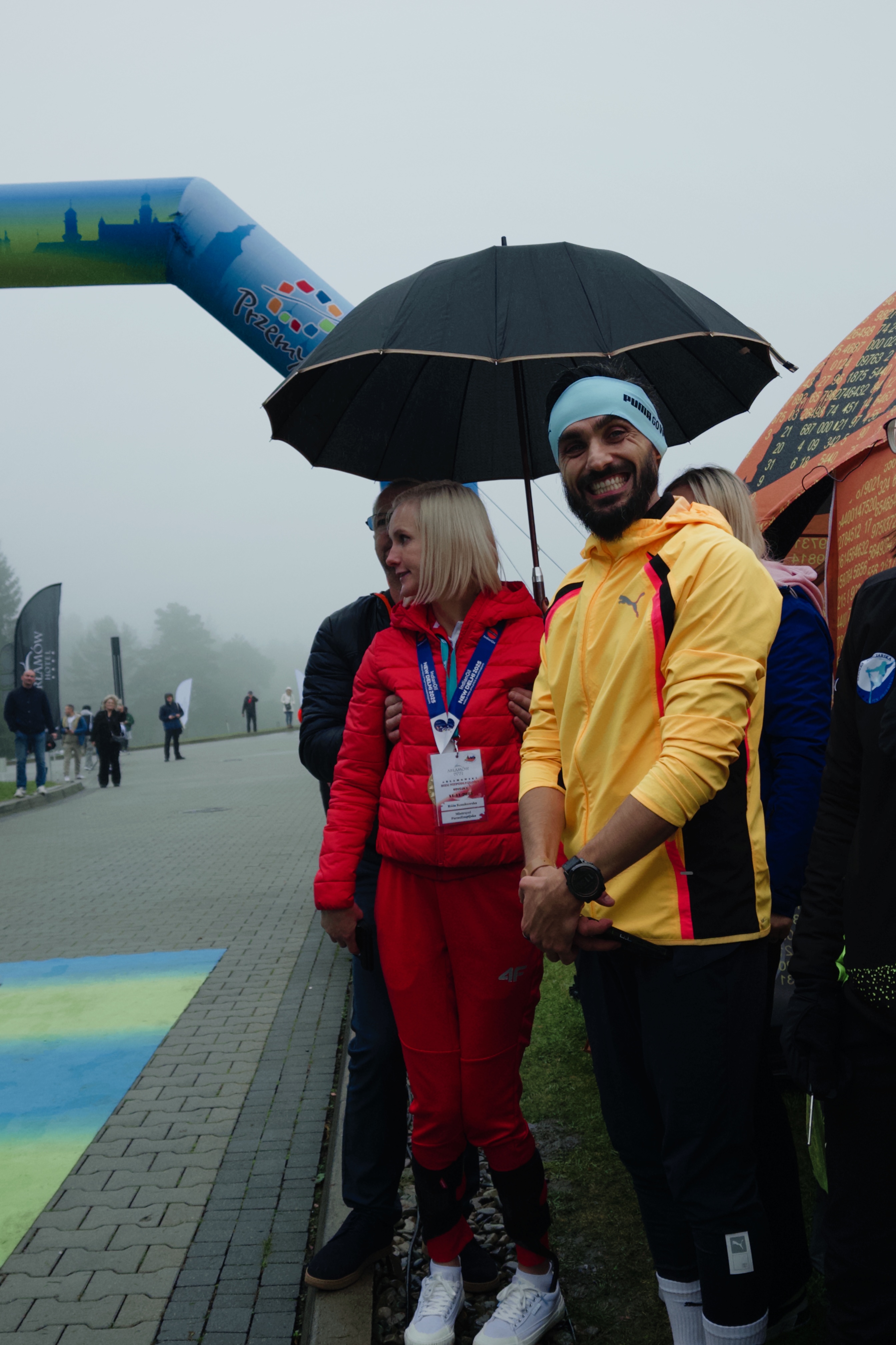 Róża Kozakowska wraz z Adamem Kszczotem