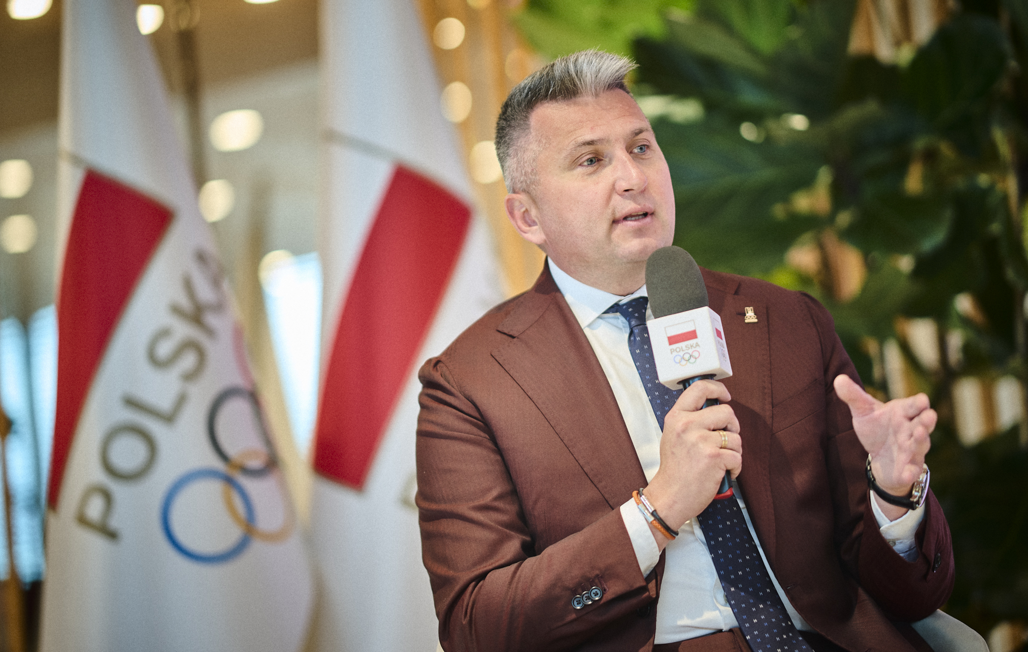 Prezes PKOl Radosław Piesiewicz
