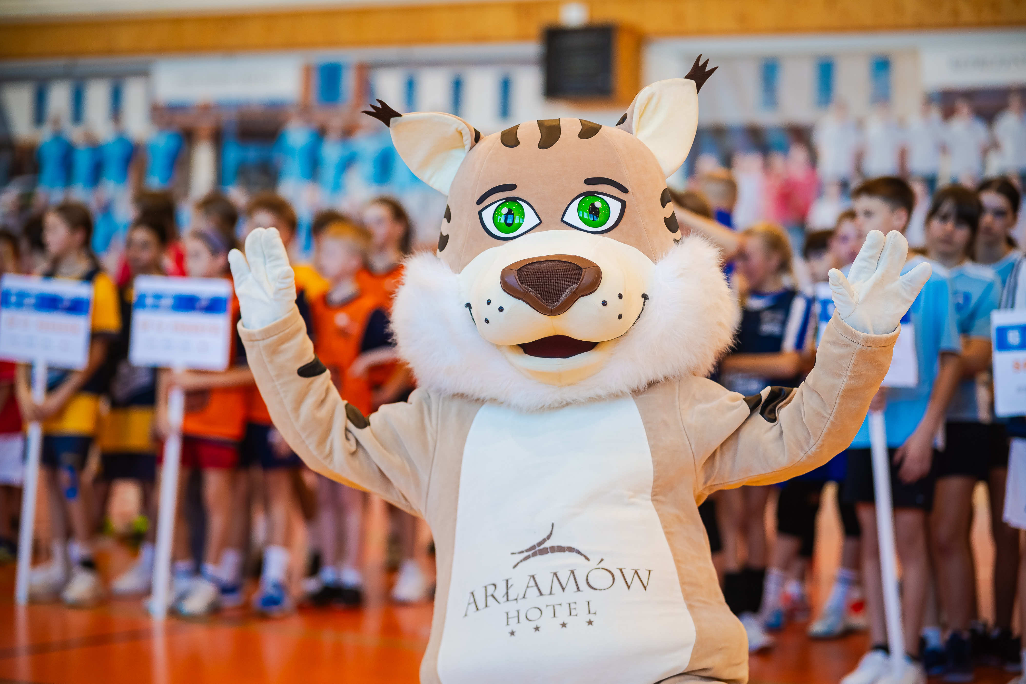 Ryś na turnieju ,,Ręczna na Orliku''