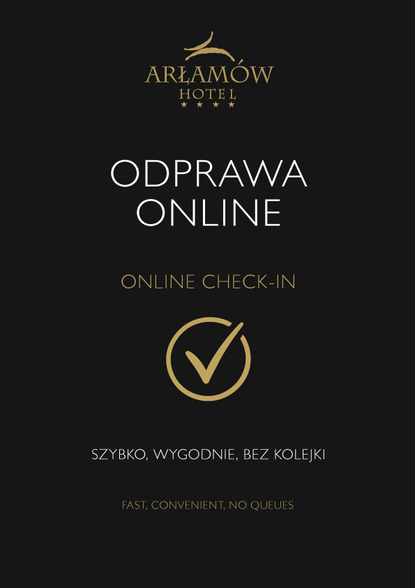Odprawa online - szybsze zameldowanie w Hotelu Arłamów