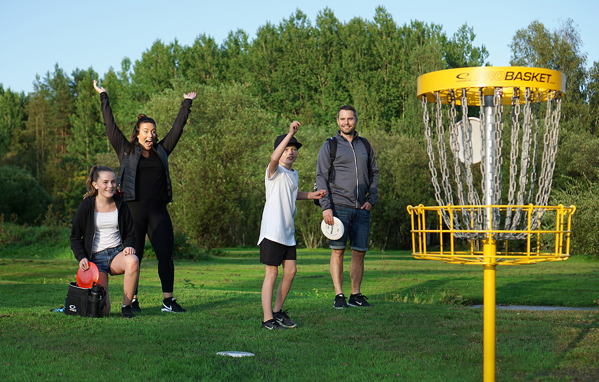disc golf w Hotelu Arłamów