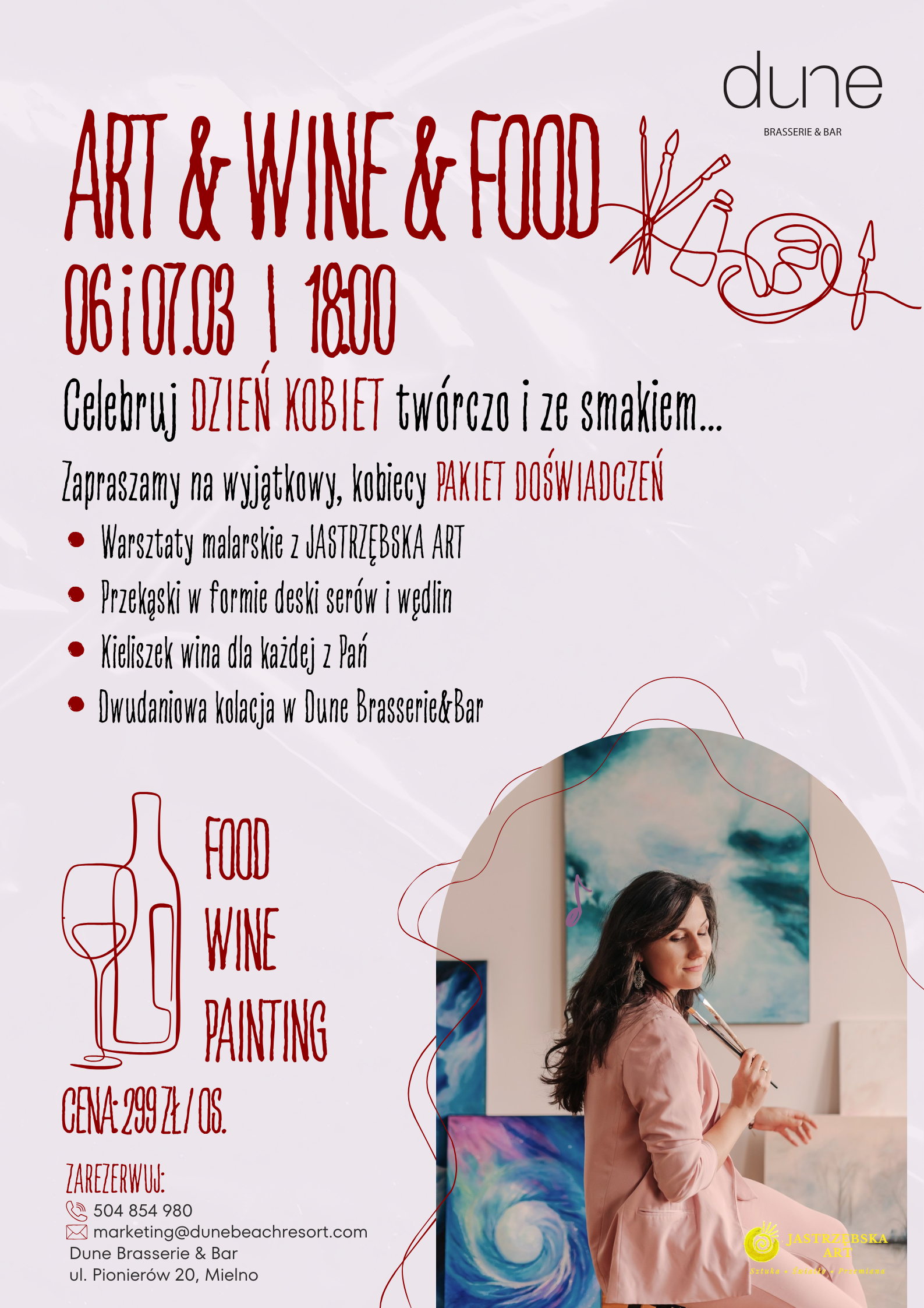 ART & WINE & FOOD warsztaty