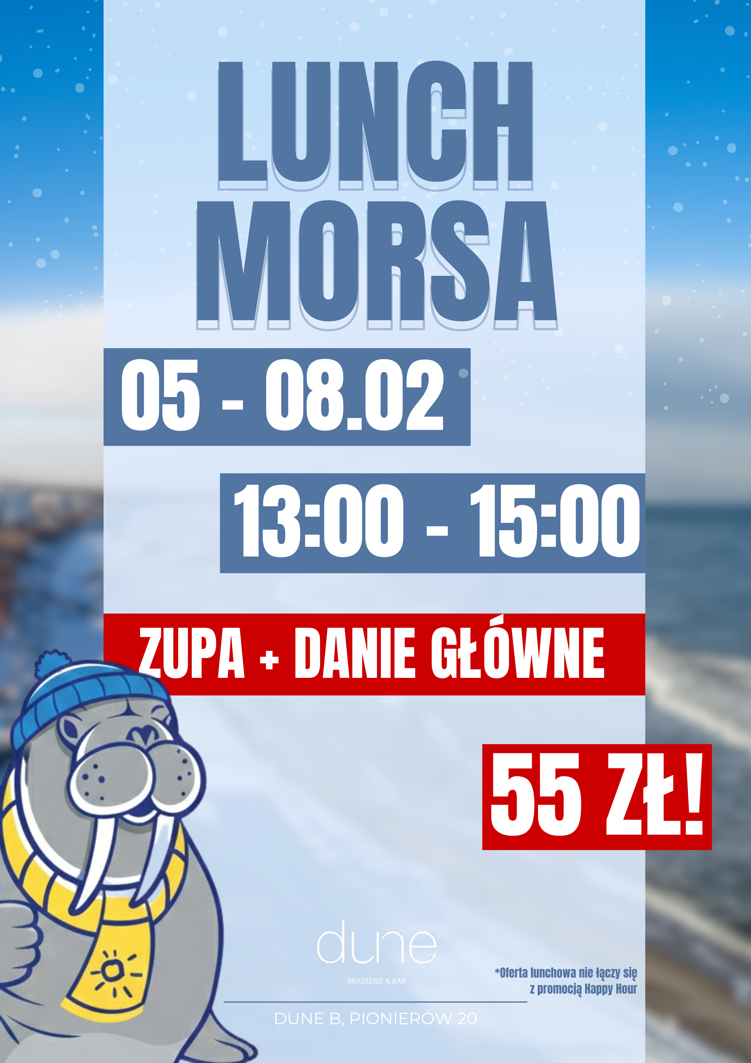 Menu Lunch Morsa strona 1