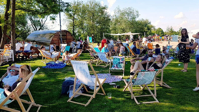 Hydroplan beach bar Wrocław