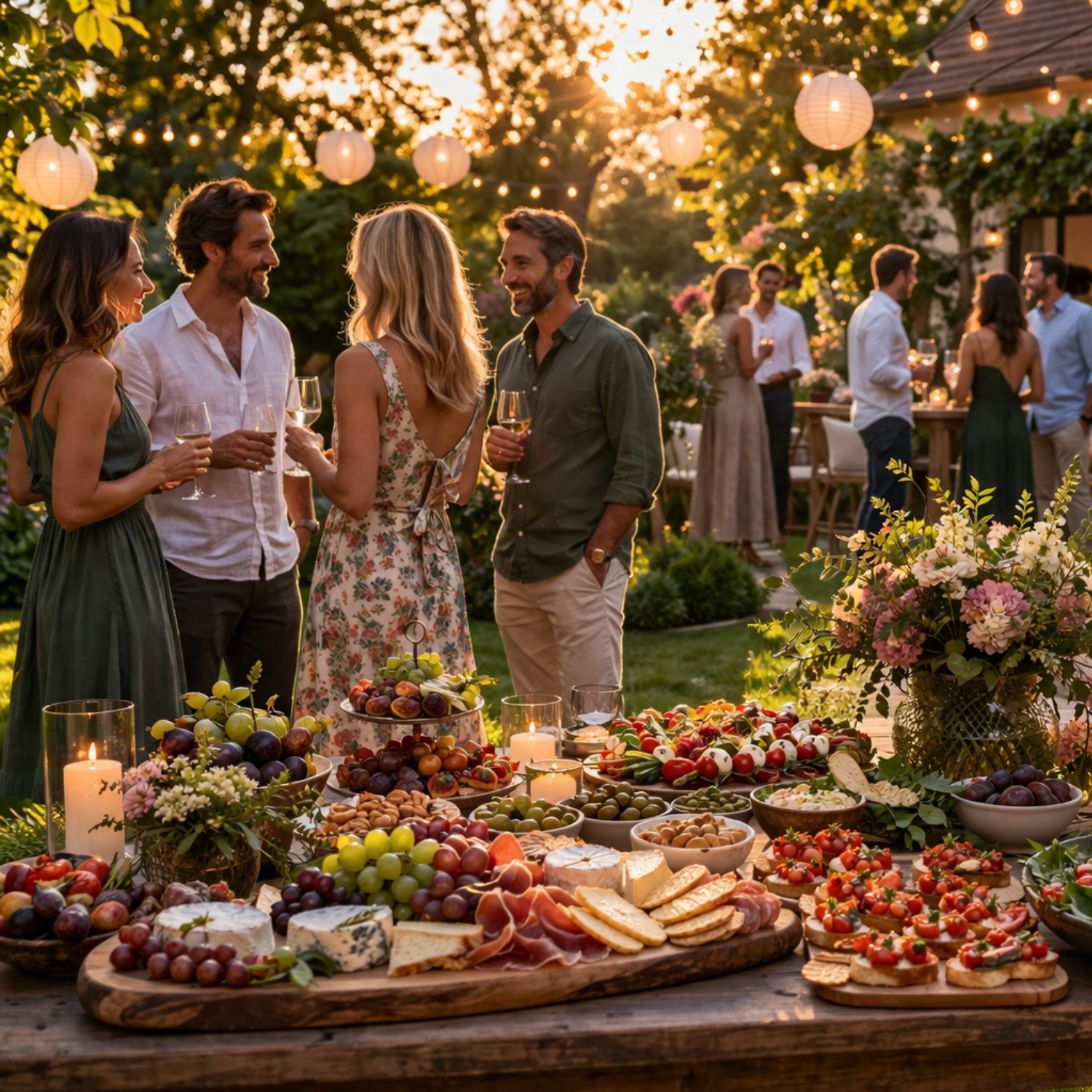 CATERING GARDEN PARTY