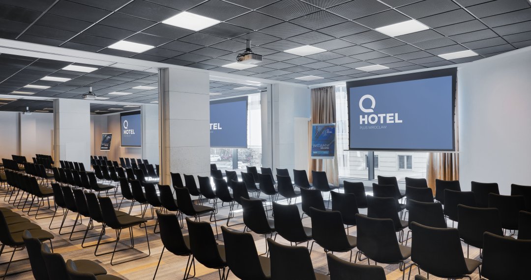 Q Hotel Plus Wrocław sala konferencyjna