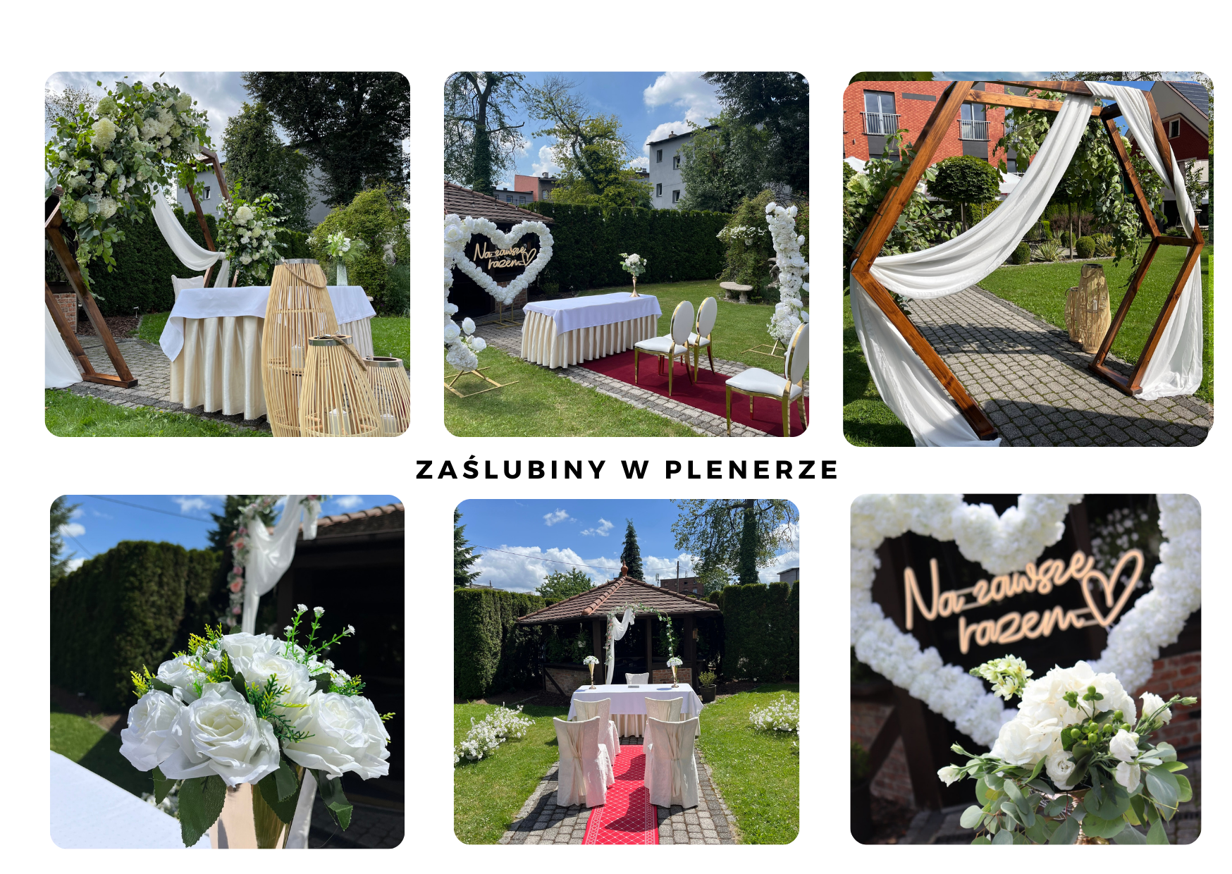 ZAŚLUBINY W OGRODZIE